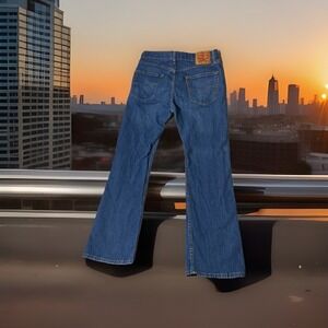 Levis 527 Jeans Mens Size 33 x 32 Blue Casual Bootcut Denim Pants